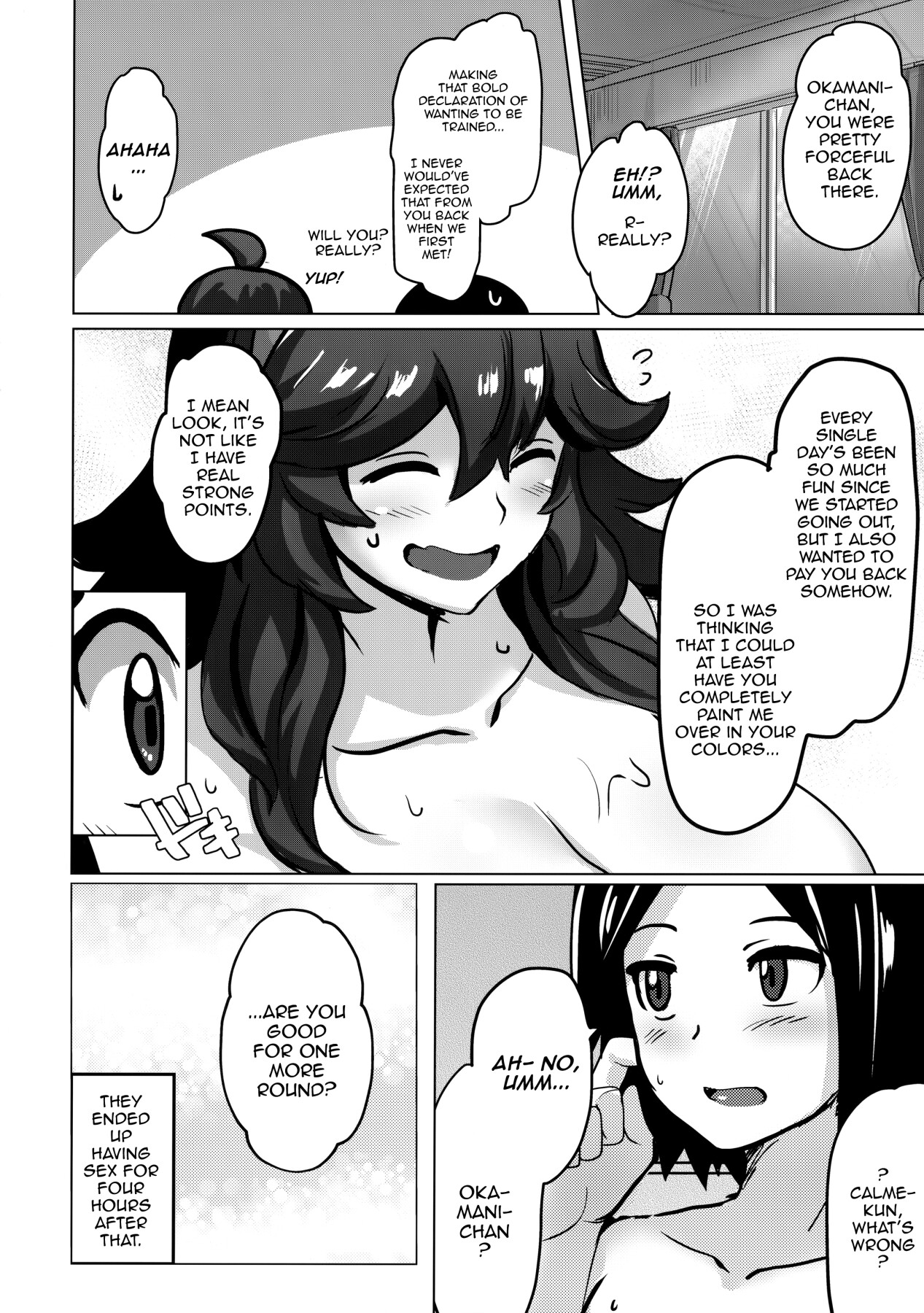 Hentai Manga Comic-Okamani-chan's Service Life-Read-19